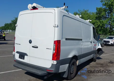 2020 Mercedes-Benz Sprinter 2500 Standard Roof V6 из США, поврежденный, VIN W1Y4EBHY2LT034545